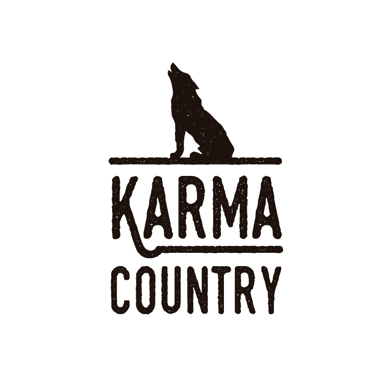 Logotipo original de Karma Country.