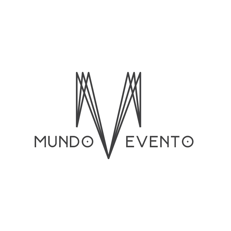 Logotipo original de Mundo Evento.